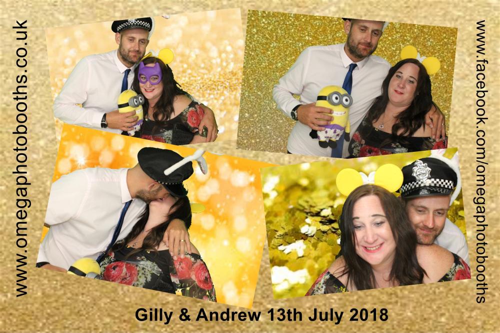 Gilly & Andrew's Wedding | View more photos from the event at gallery.omegaphotobooths.co.uk/u/Omega-Photobooths/Gilly-Andrews-Wedding
